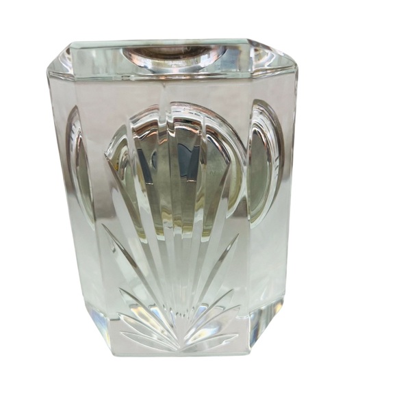 Vintage Waterford Crystal Ireland Colonnade Desk Clock - Picture 7 of 8